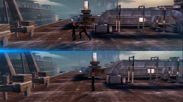 Split-Screen w Doktorze Who na wideo
