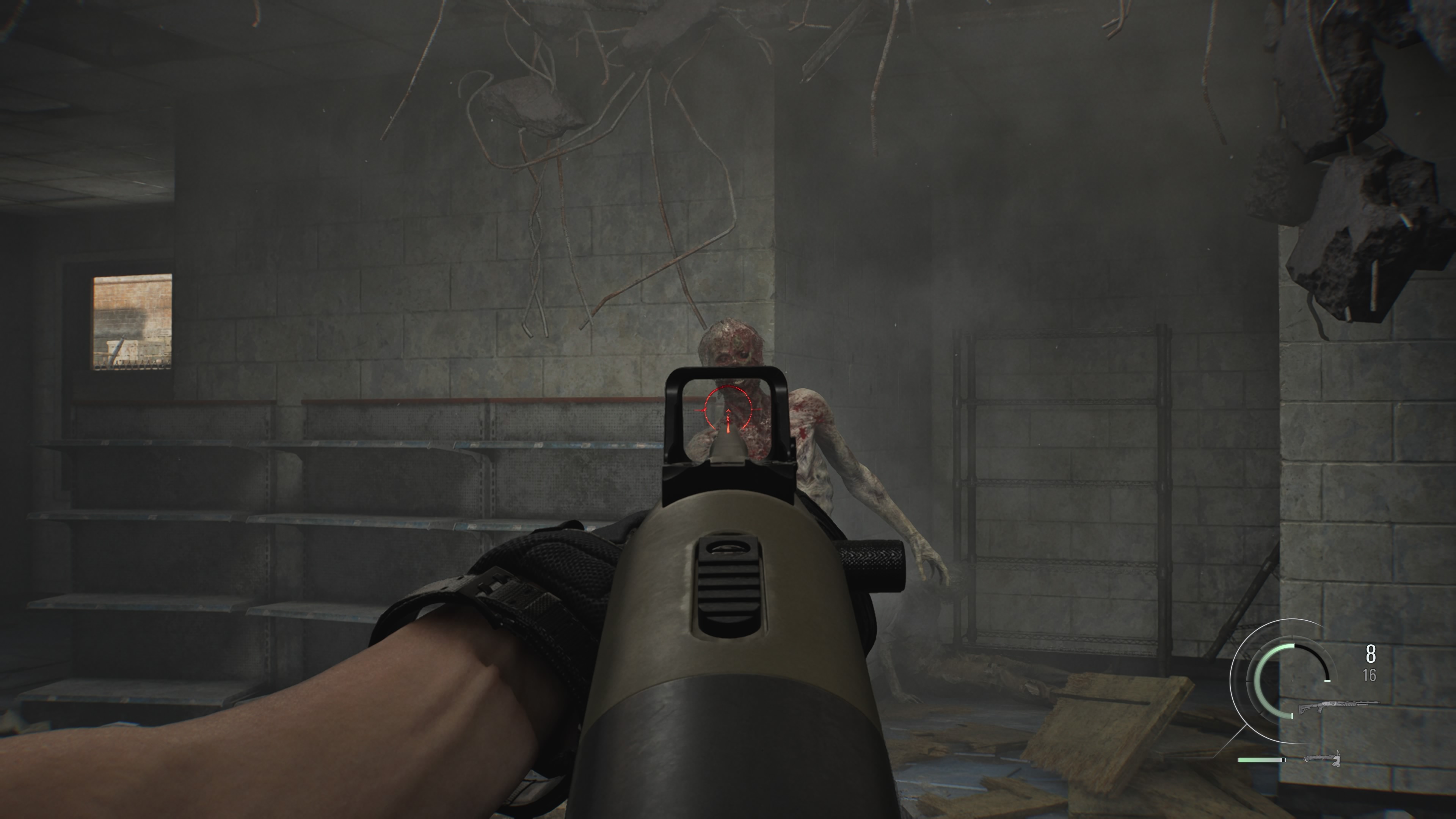 Resident Evil Requiem - Leon: kontenery, zestaw naprawczy, stacja benzynowa, paliwo, plac budowy, generatory