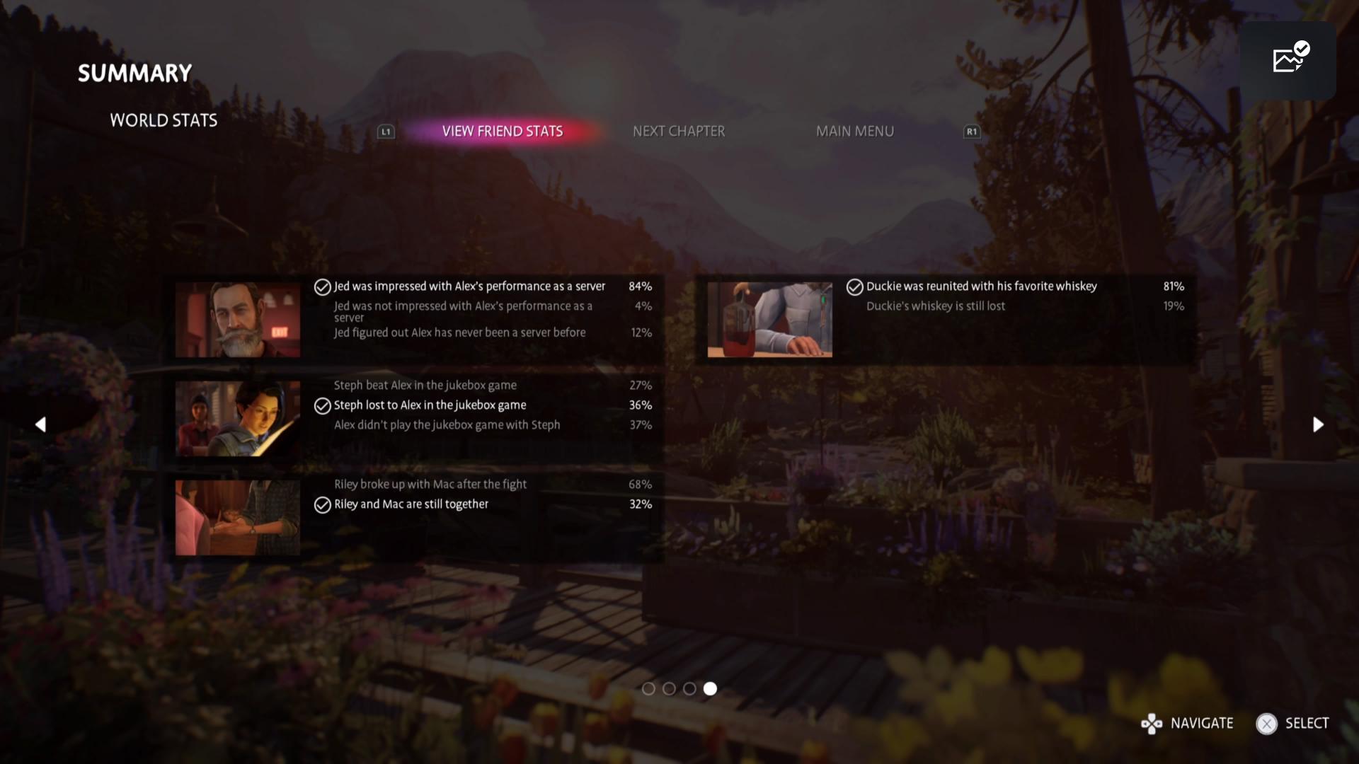 Life is Strange 3 True Colors - Pozostałe wybory w rozdziale 1