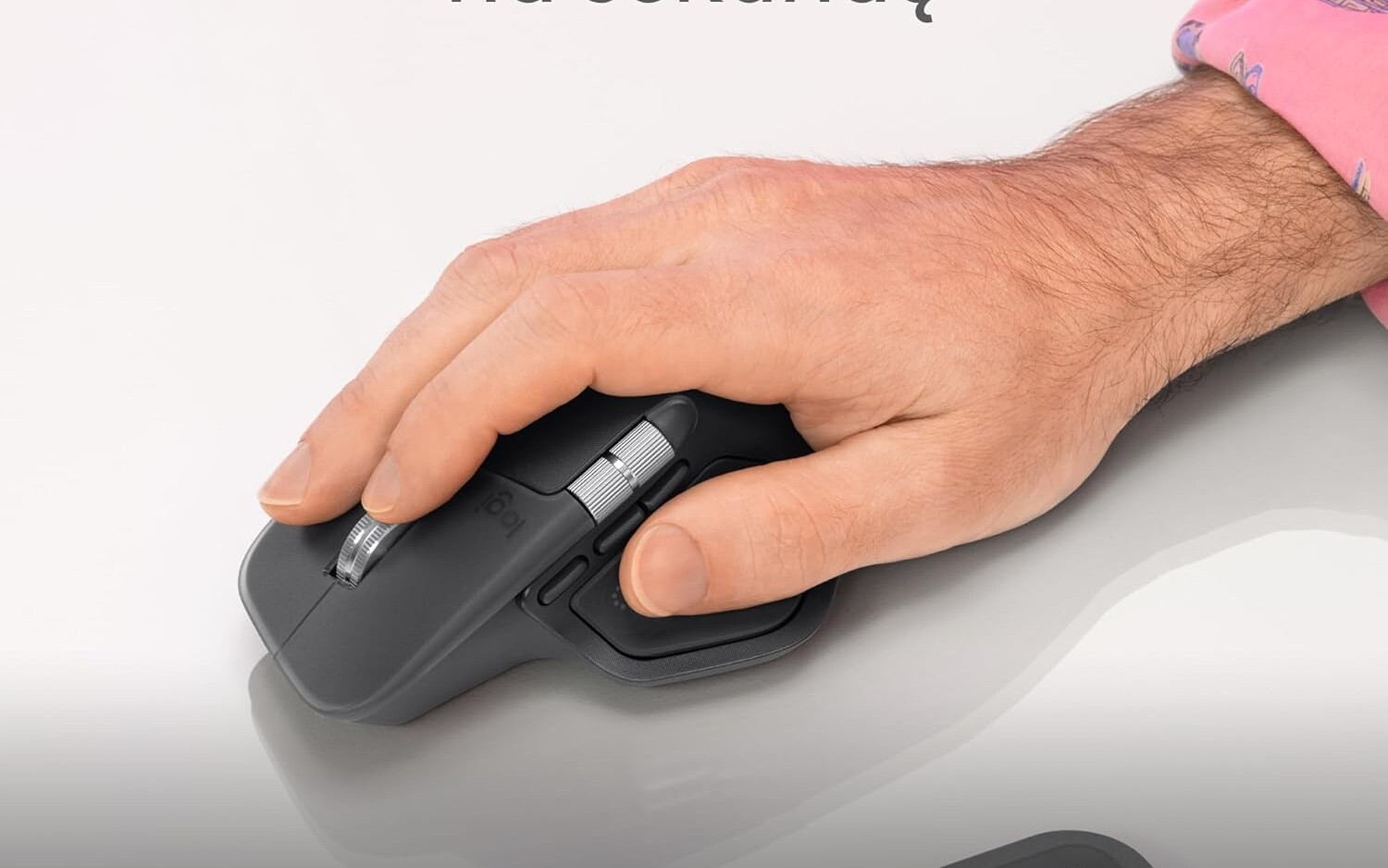 Najwygodniejsza myszka biurowa do pracy od Logitech MX master 4 (ergonomiczna) za 418 zł