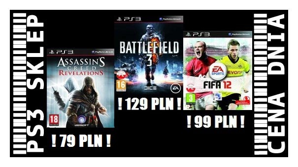 PROMOCJA: Nowa wersja PS3 Sklepu tuż za rogiem, w miedzyczasie obniżamy ceny do minimum!