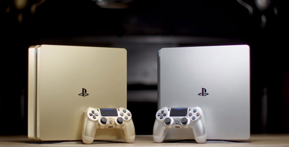 Złote i srebrne PS4 Slim rozpakowane na oficjalnym zwiastunie