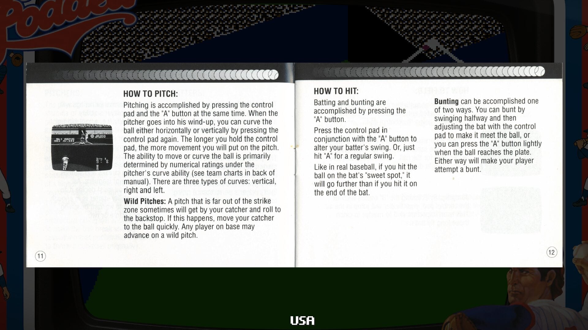 Jaleco Sports: Bases Loaded II #4