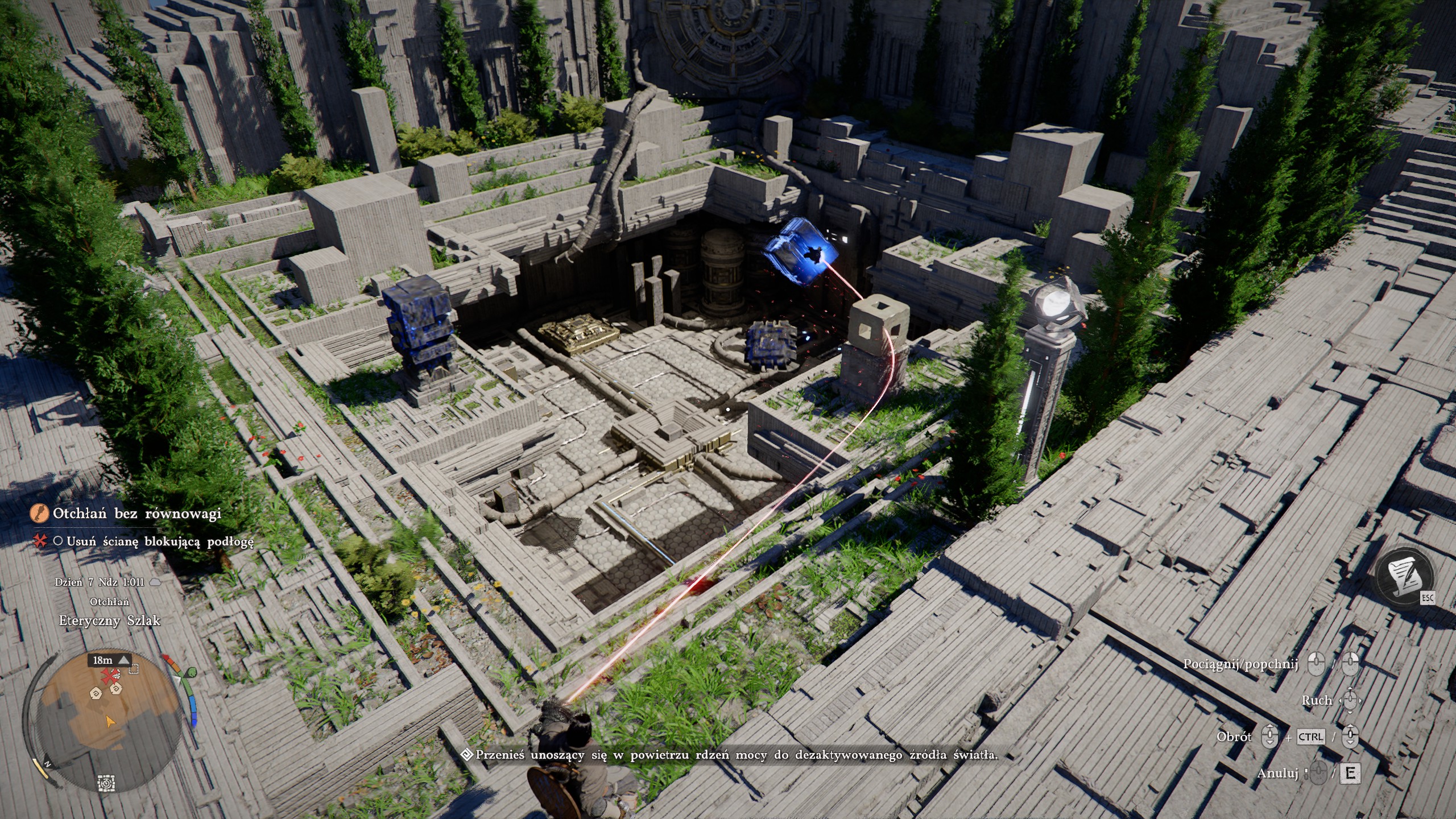 Crimson Desert - Aksjomat, łapanie, przeciąganie, układanie przedmiotów za pomocą rękawicy