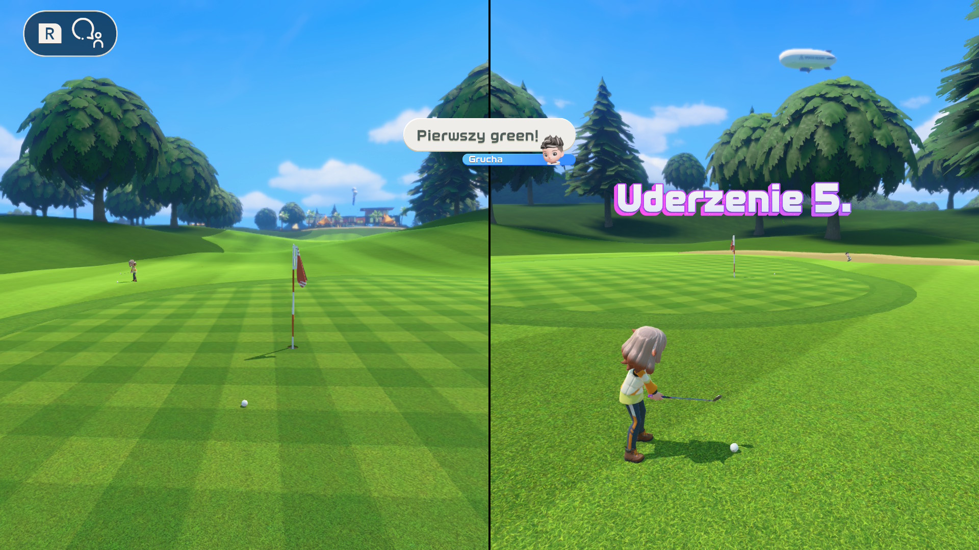 Nintendo Switch Sports Resort - recenzja gry. Golf 2 graczy