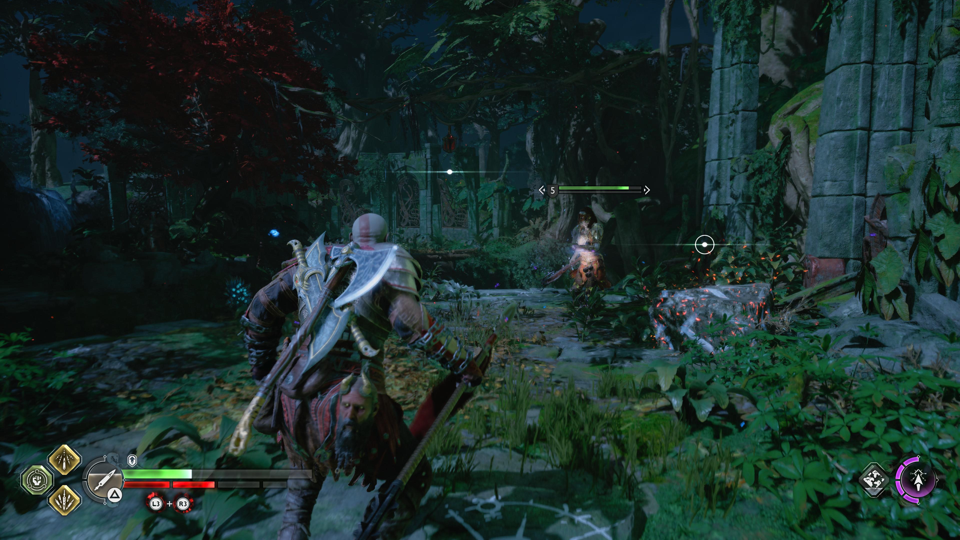 God of War Ragnarok - Stworzenia z przepowiedni: Droga do Frejra, Hajmdal, Ucieczka