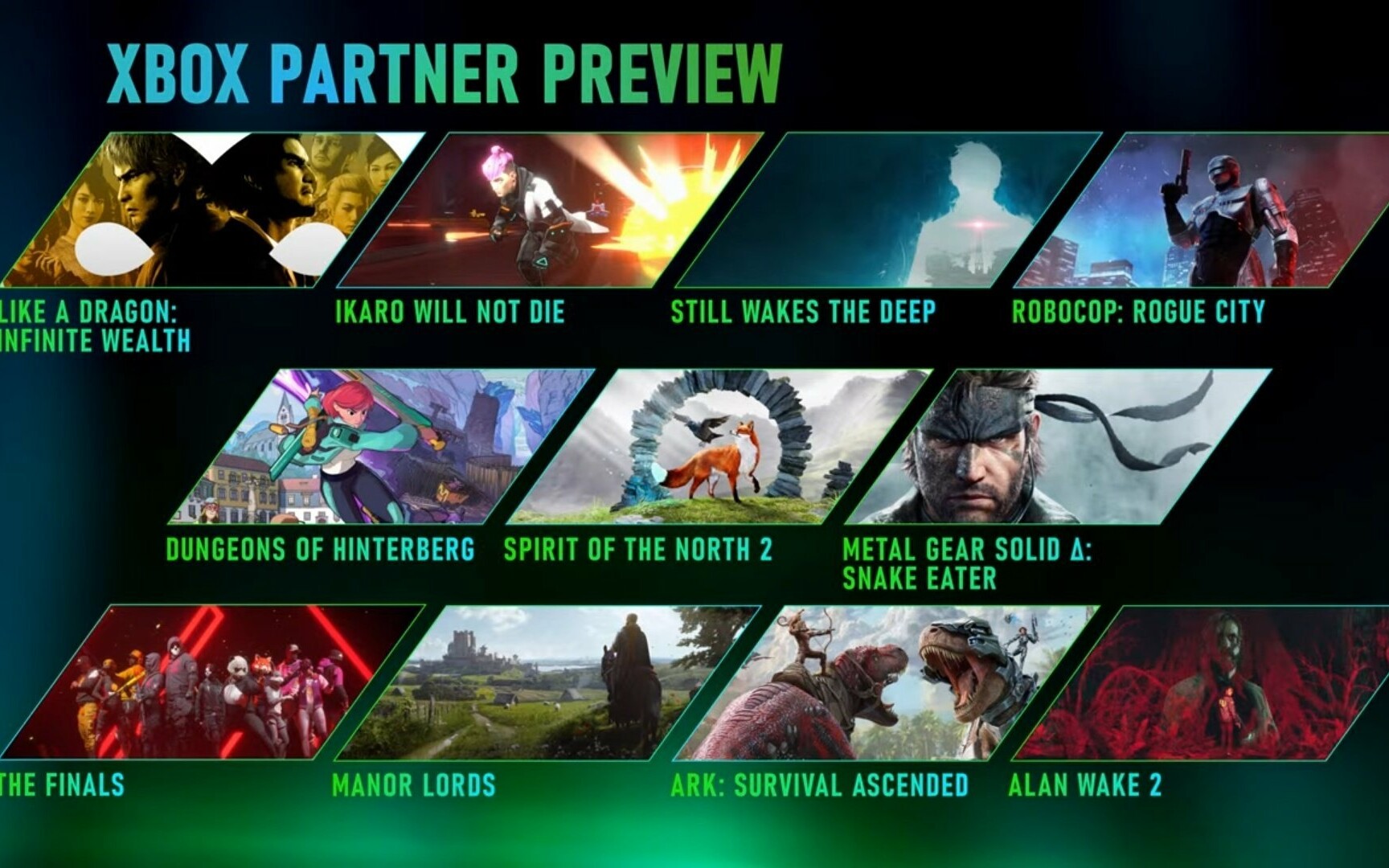Xbox Partner Preview 1 - gry