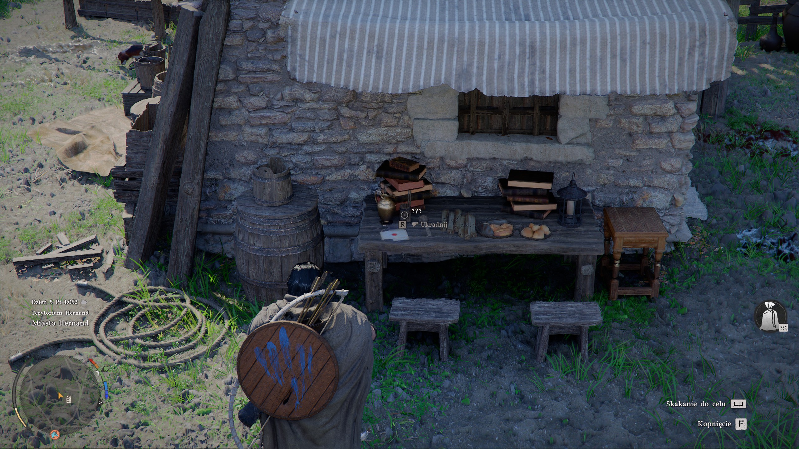 Crimson Desert - Wskaźnik interakcji, schematy do zebrania do gotowania