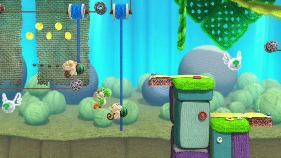Nintendo sypnęło screenami ze ślicznego Yoshi’s Wooly World