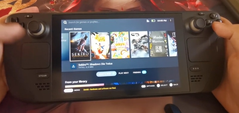 Steam Deck przecieka! Pierwszy pokaz menu, zakładek i rozgrywki