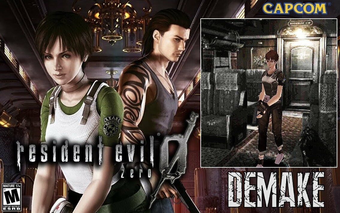 Resident Evil 0 (Zero) Demake PS1