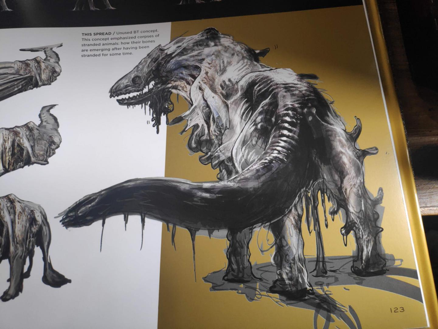 Death Stranding dostanie artbook, a w nim piękne szkice potworów nieuwzględnionych w finalnej wersji gry