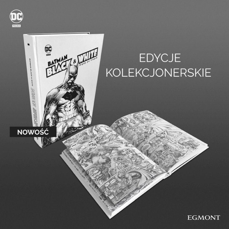 Batman: Black & White trafił do sprzedaży w Polsce. Kolekcja Batman Noir wygląda pięknie