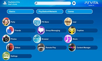 Instrukcja do PlayStation Vita