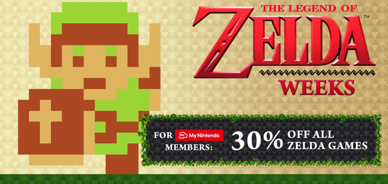 Zelda Weeks. Obniżki gier z serii The Legend of Zelda dla członków My Nintendo