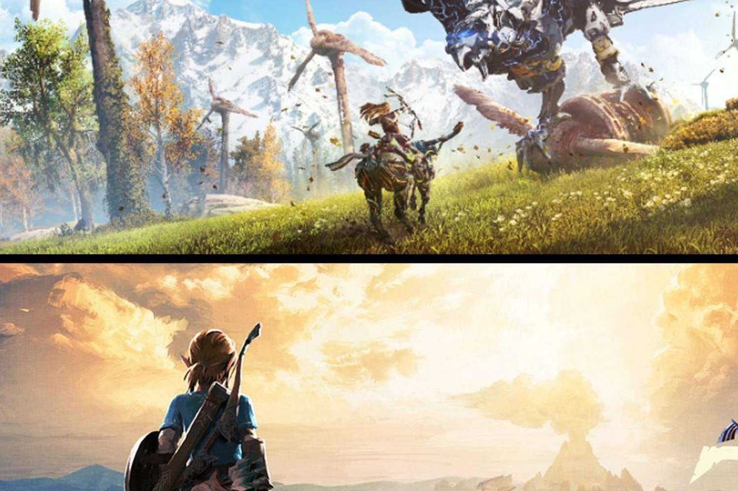 Horizon vs. Zelda na koniu