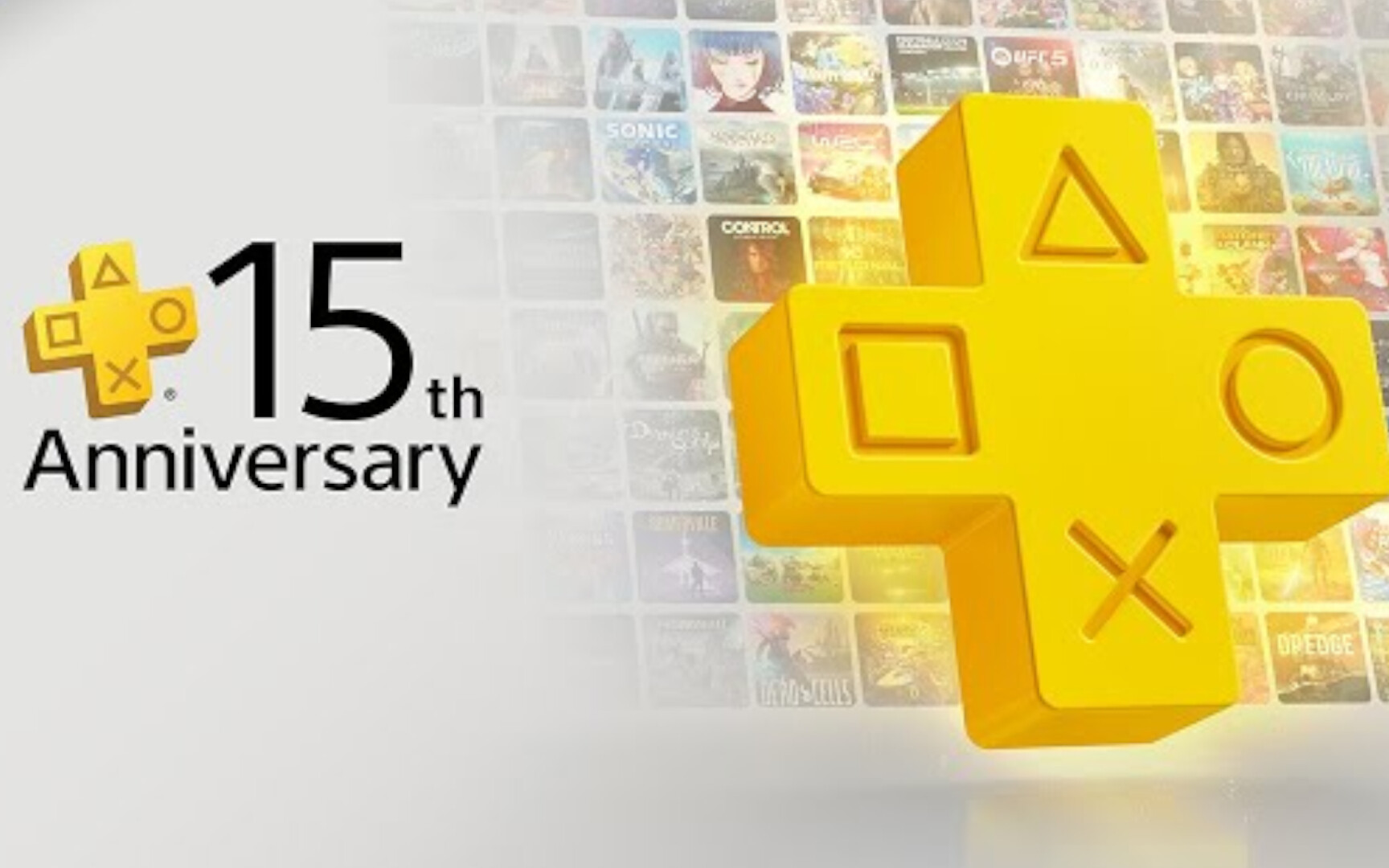 PlayStation Plus 15. urodziny grafika