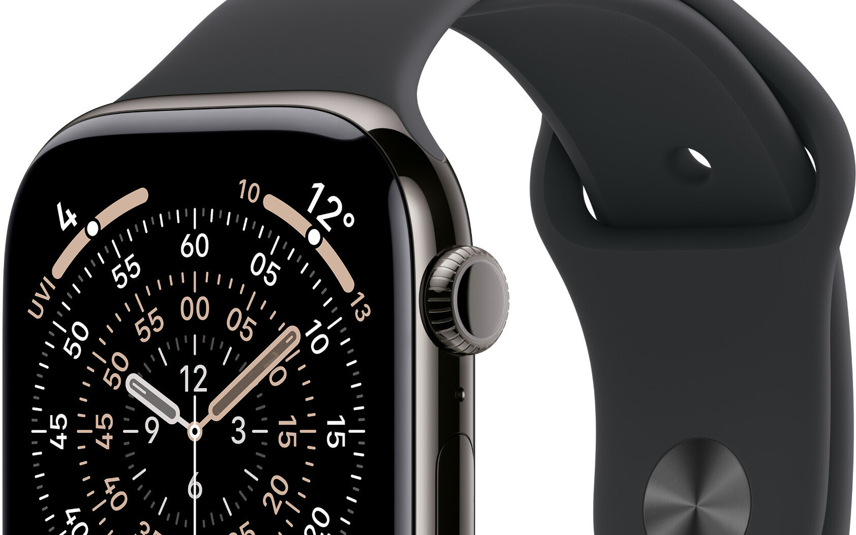Smartwatch Apple Watch 11 z Cellular (LTE), 42mm i tytanem za 1899 zł zamiast 3299 zł