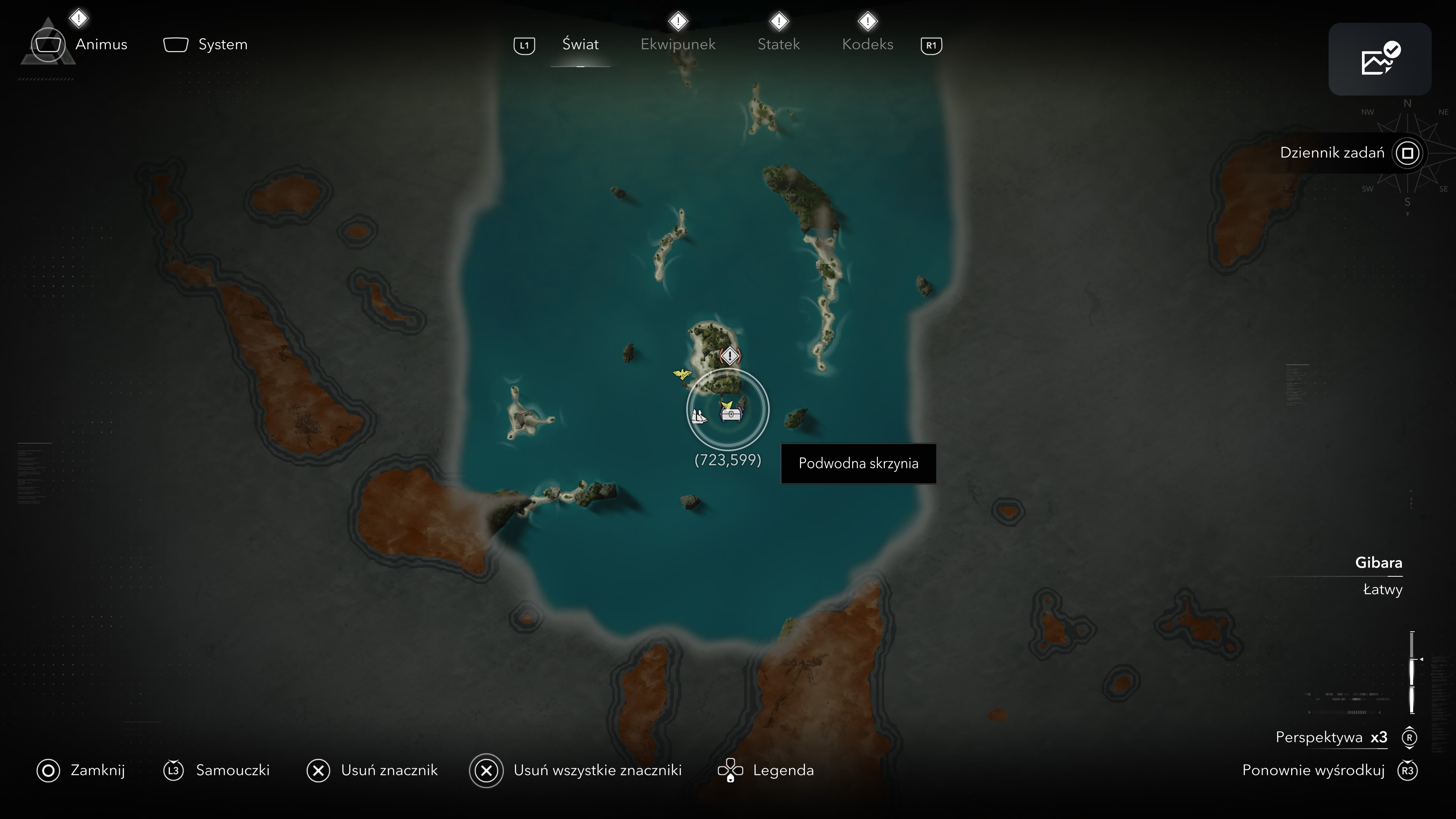 Assassin's Creed Black Flag Resynced - Skrzynie na Słona Laguna