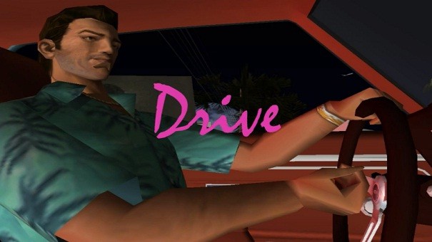 Intro do filmu &quot;Drive&quot; odtworzone w GTA: Vice City