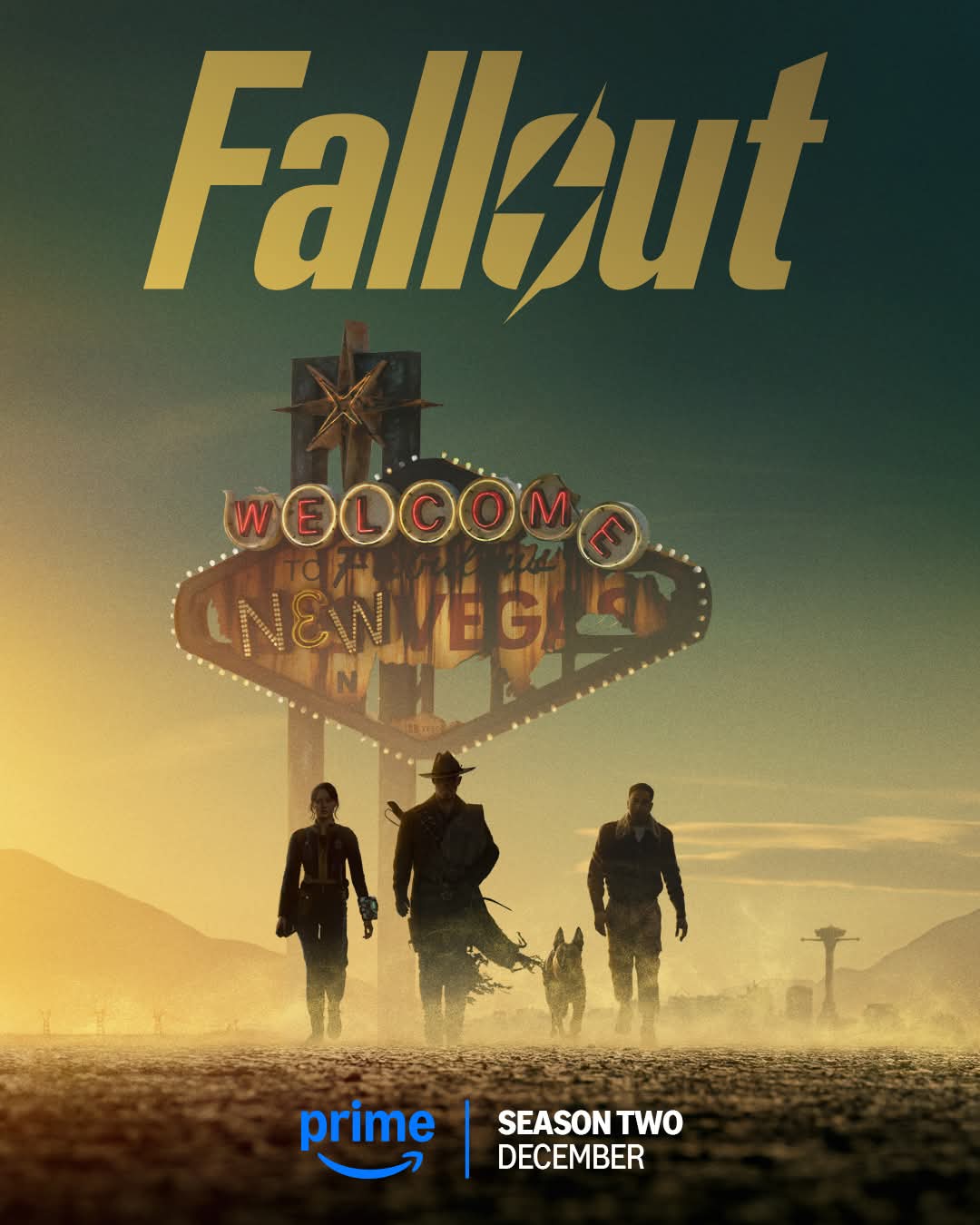 Fallout sezon 2 plakat Prime Video