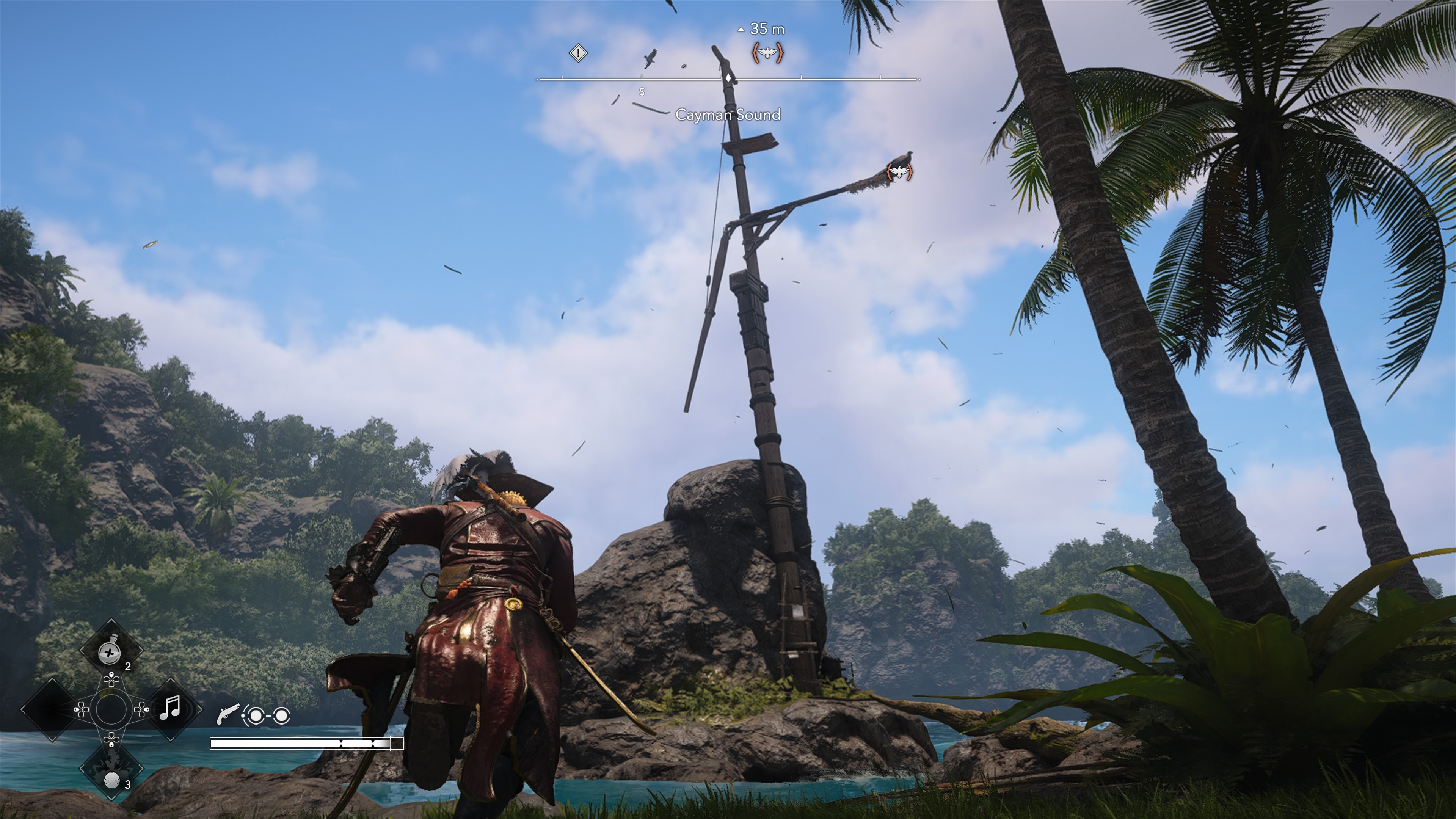 Assassin's Creed Black Flag Resynced - Wieże synchronizacyjne, punkty widokowe na Cayman Sound