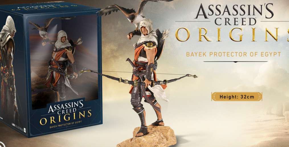 Assassin&#039;s Creed Origins. Można już zamawiać oficjalne gadżety i figurki z gry