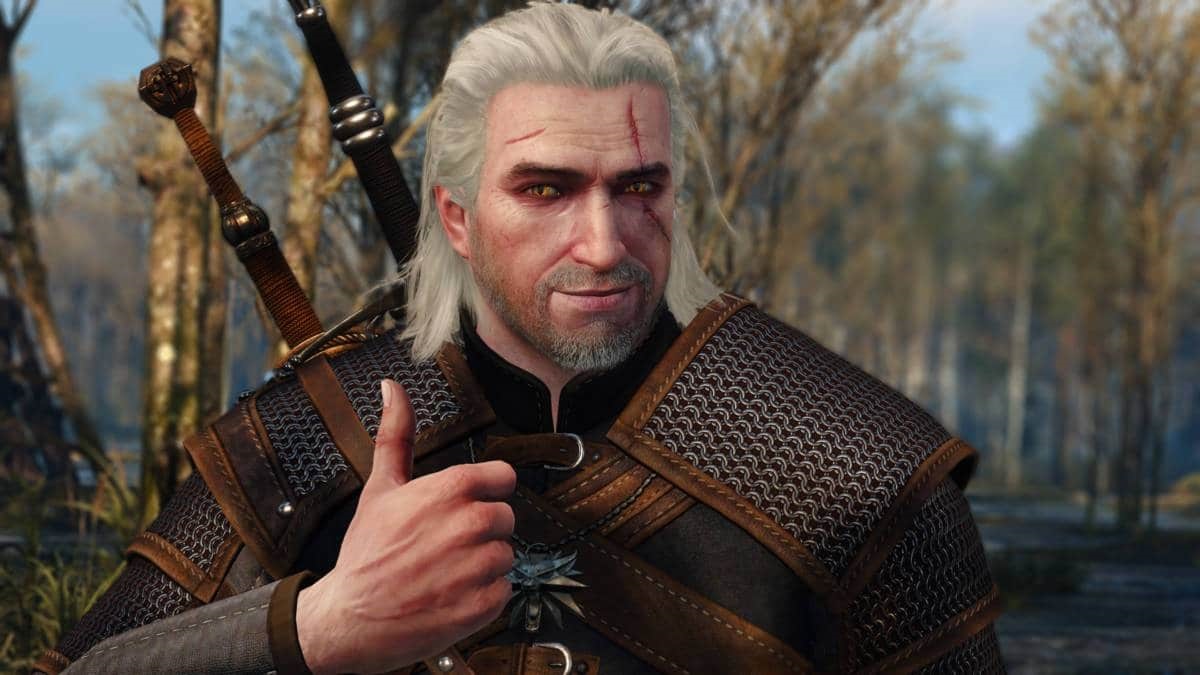 Wiedźmin 3 szczęśliwy geralt