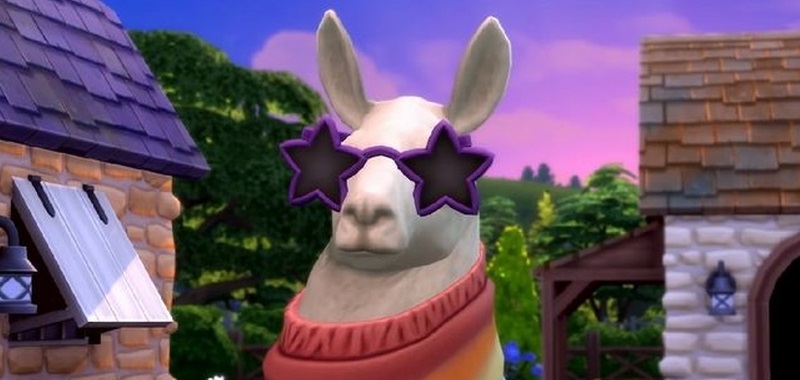 The Sims 4: Wiejska sielanka wprowadza do gry ciekawy Easter Egg. Twórcy udostępnili lamy