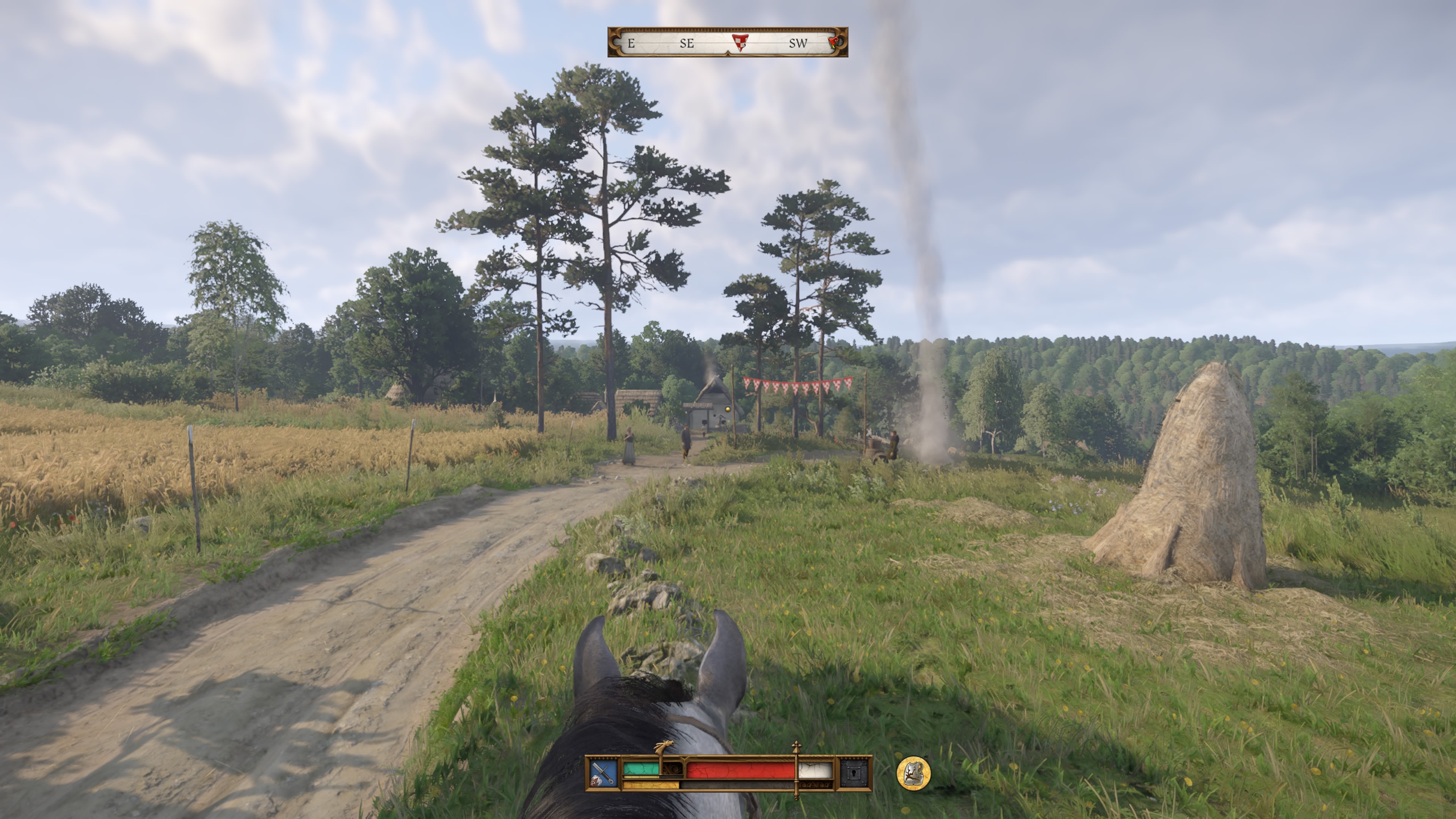 Kingdom Come Deliverance 2 - Konie na wyścigi: Wyścigi konne, konkursy łucznicze: Bibrek, Mikołaj, spór