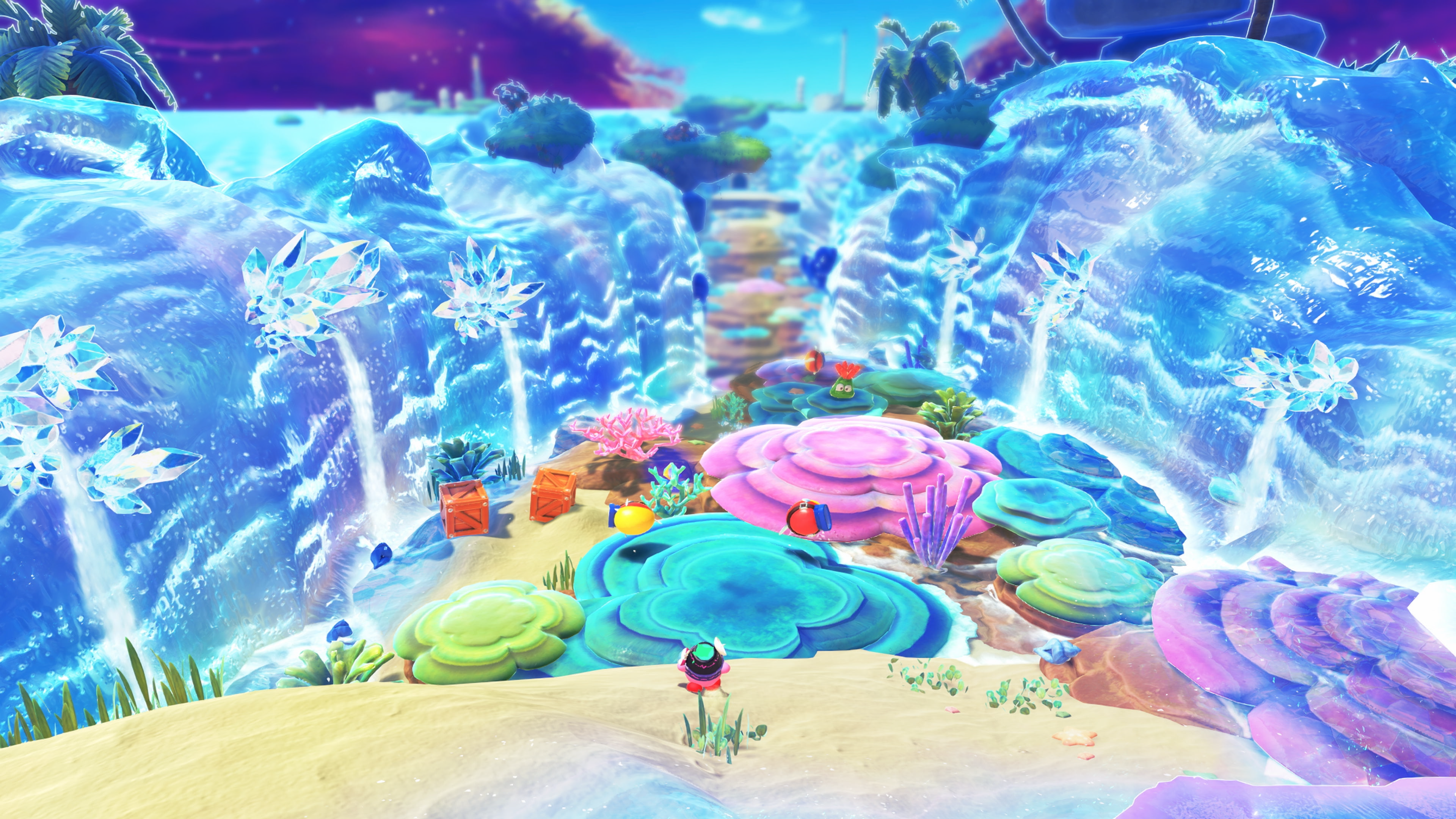 Kirby and the Forgotten Land – Nintendo Switch 2 Edition + Star-Crossed World - recenzja gry. Kolorowy świat
