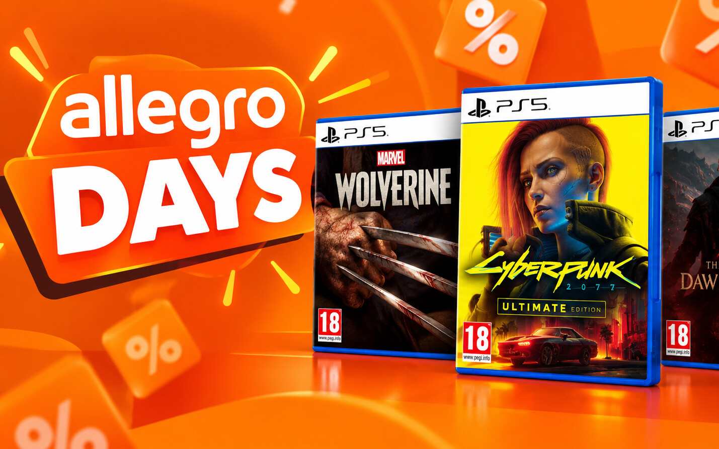 Allegro Days / gry / promocja / PS4 / PS5