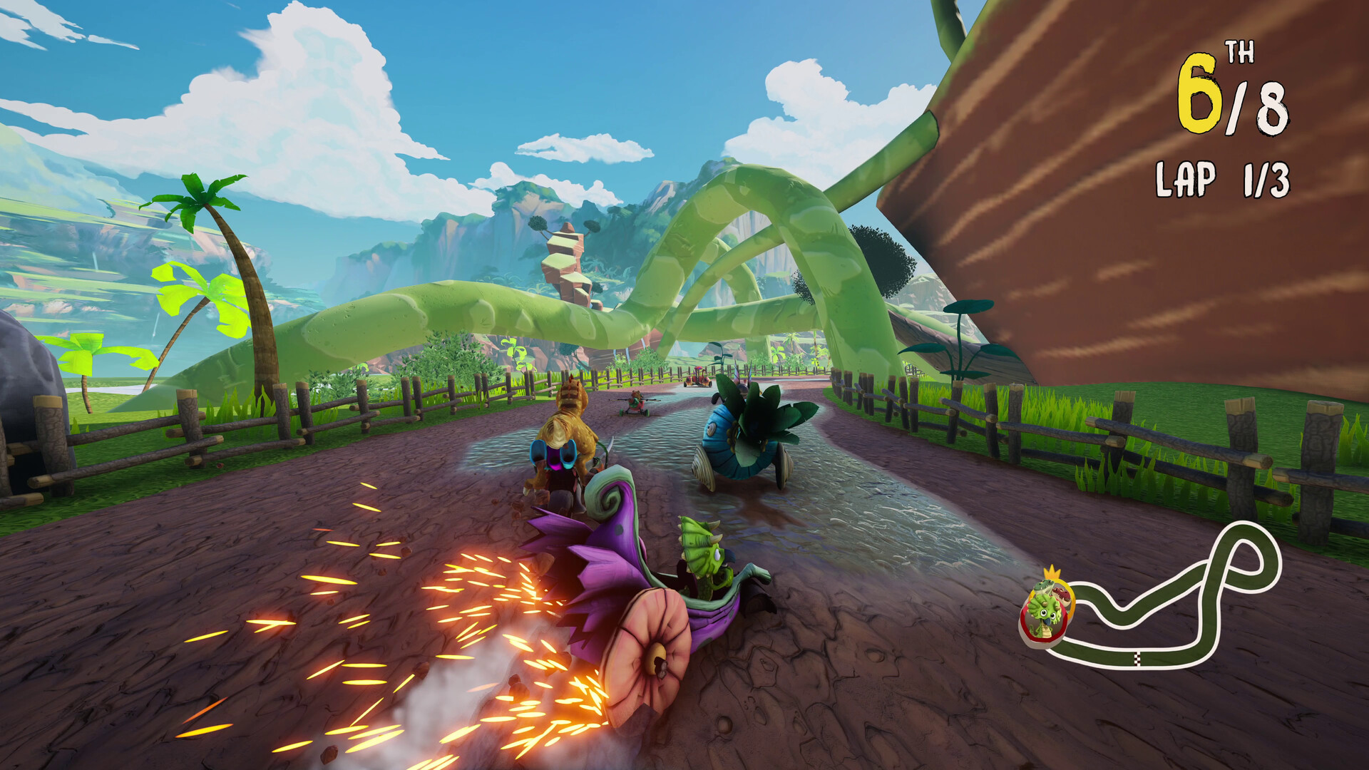 Gigantozaur: Dino Kart