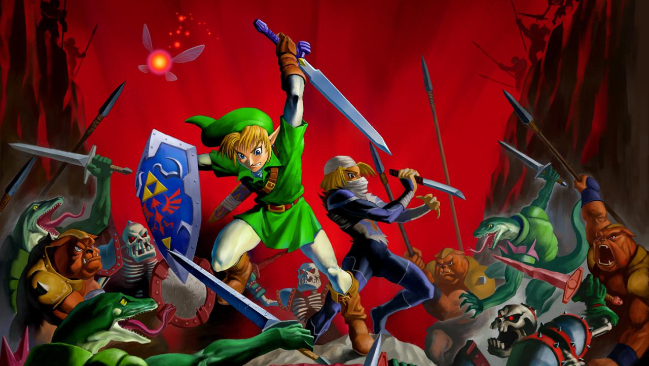 Moja ulubiona seria i gry z kolekcji - The Legend Of Zelda