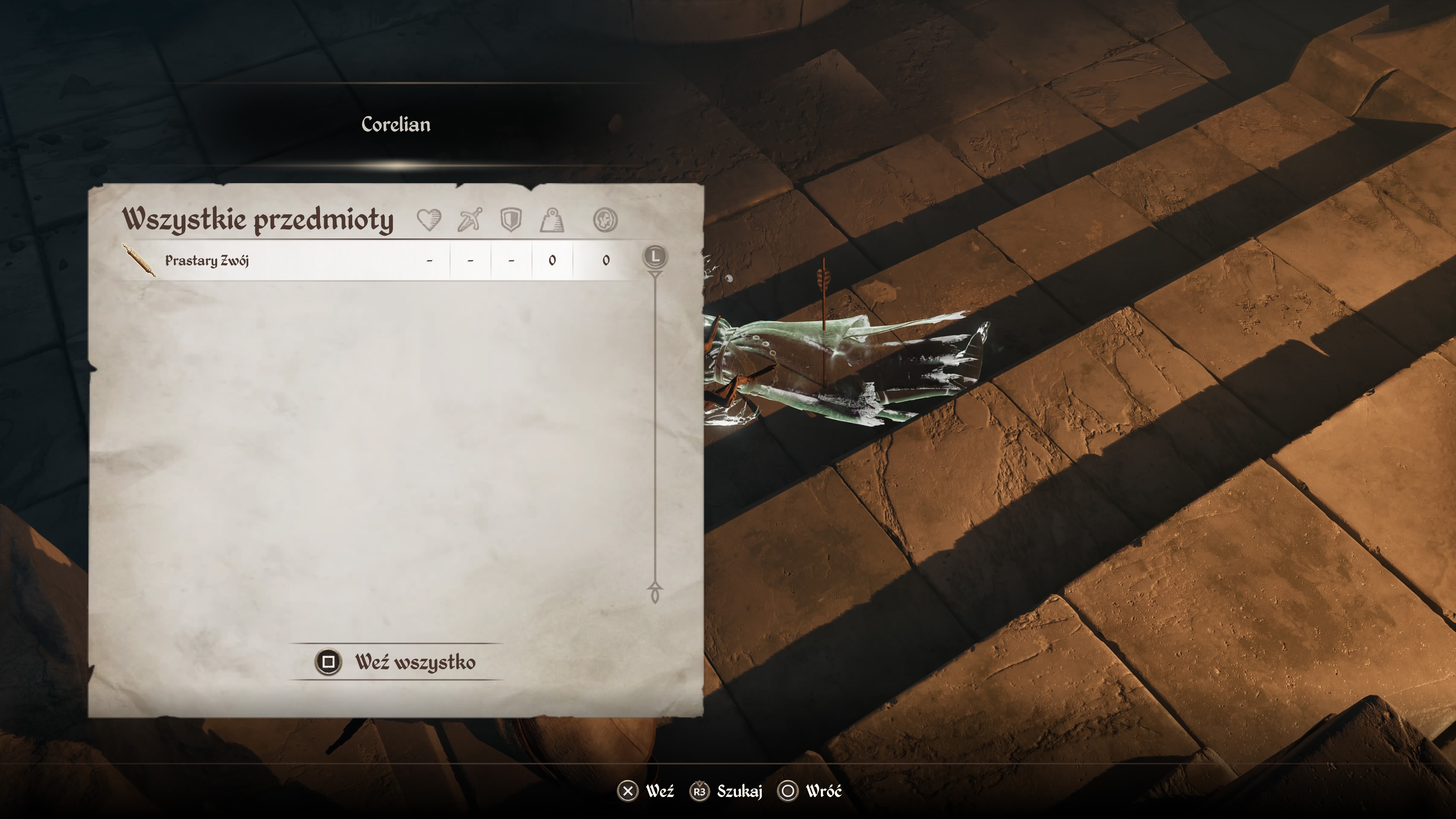 TES IV Oblivion Remastered - Ratunek dla samego czasu: rana czasowa, zwój, kostur błyskawicy, broń dystansowa