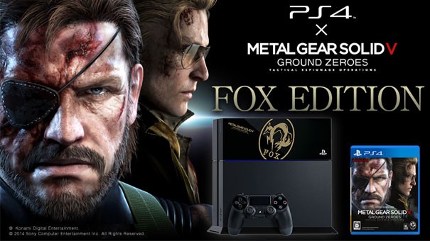 Metal Gear Solid V w 1080p jedynie na PlayStation 4 + konsola w edycji FOX