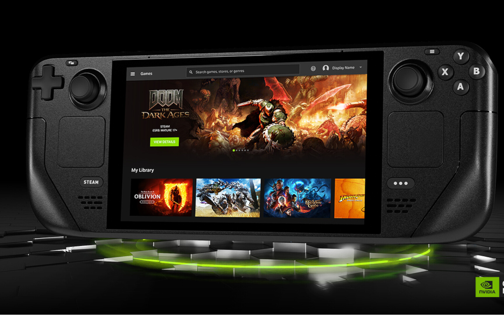 Steam Deck od teraz jest jak mocny PC. GeForce NOW odblokowuje moc RTX dla sprzętu Valve