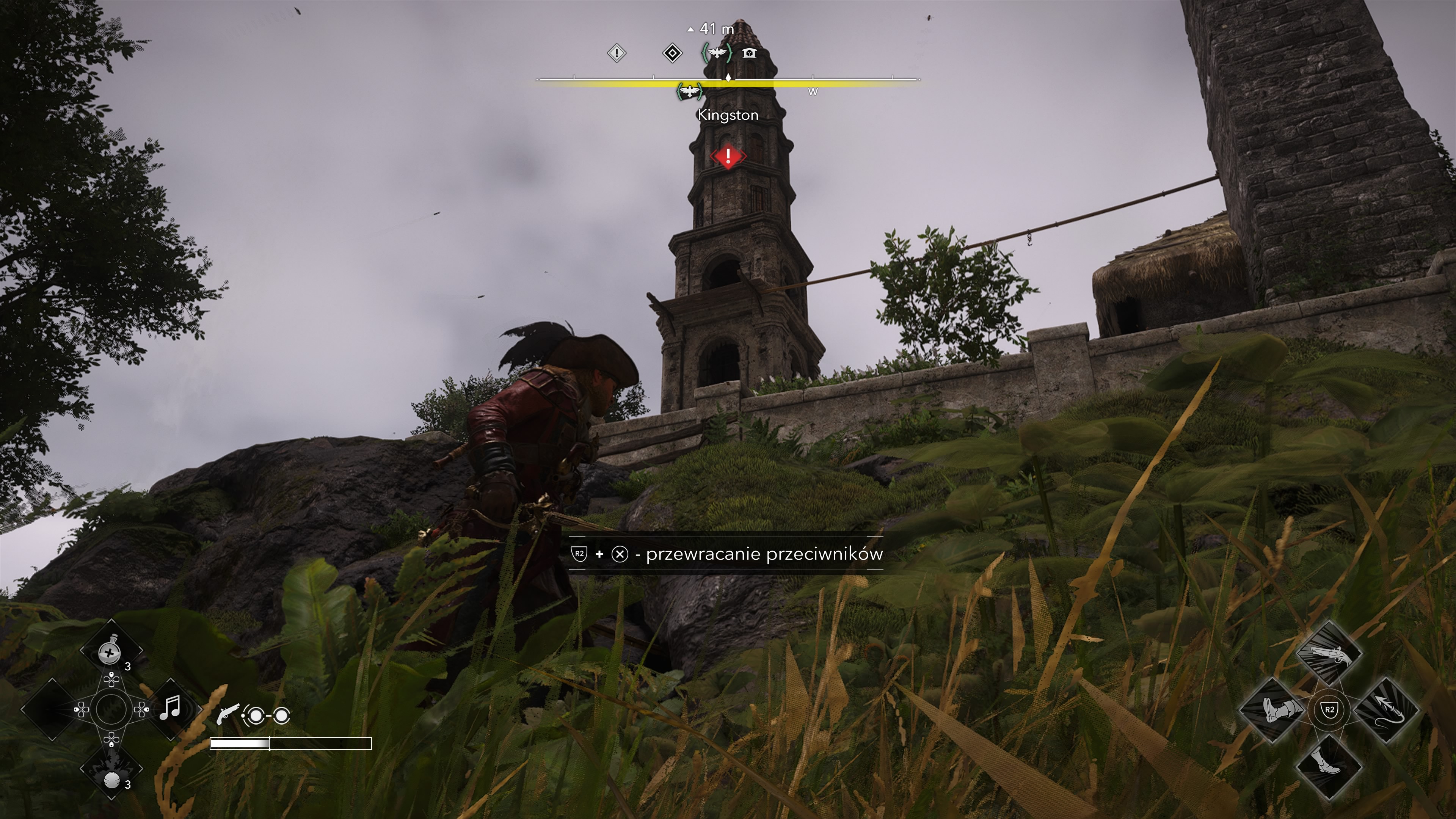 Assassin's Creed Black Flag Resynced - Wieże synchronizacyjne, punkty widokowe w Kingston
