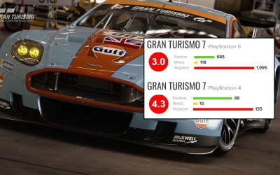 Gran Turismo 7 mierzy się z bombardowaniem recenzji. Gracze narzekają na kilka elementów gry Sony