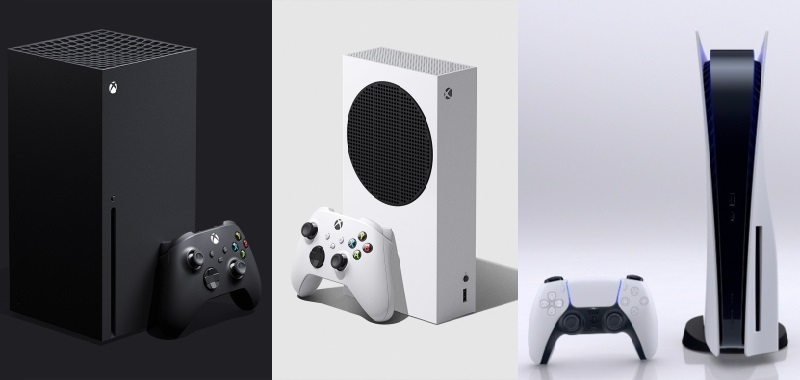 PS5, Xbox Series X i Xbox Series S porównane. Specyfikacje konsol Sony i Microsoftu