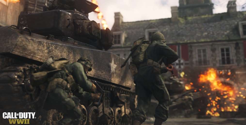 Call of Duty WW2 - beta porównana pomiędzy PS4 i PS4 Pro