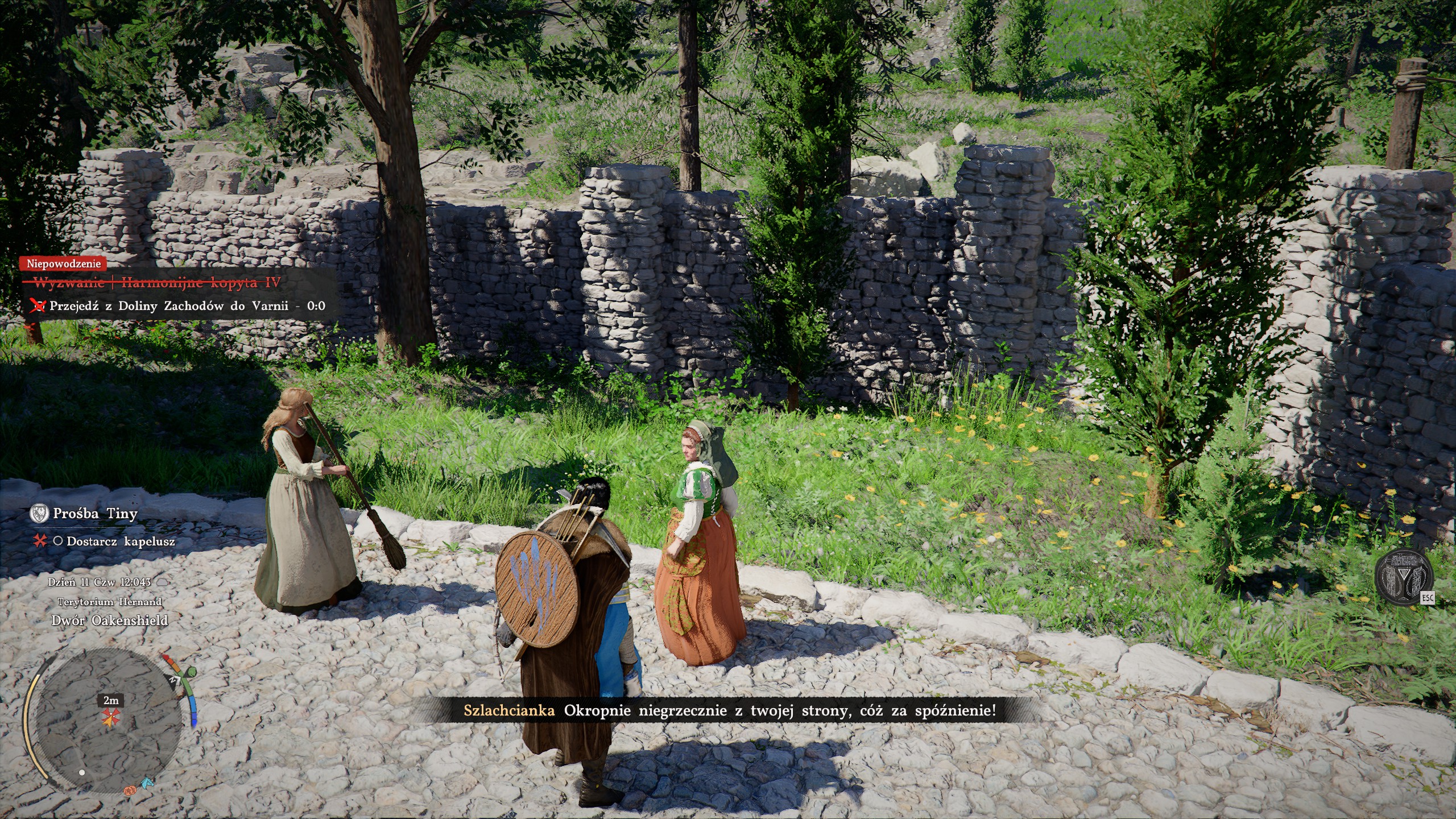 Crimson Desert - Prośba Tiny: tkaczka, kapeluszm, szlachcianka