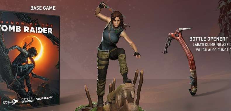Shadow of the Tomb Raider Ultimate Edition z figurką i otwieraczem do butelek