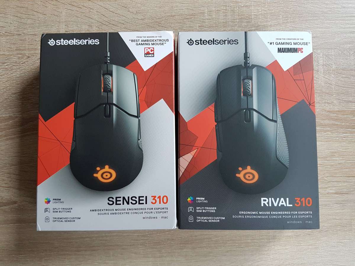SteelSeries Rival 310 i Sensei 310 - recenzja sprzętów
