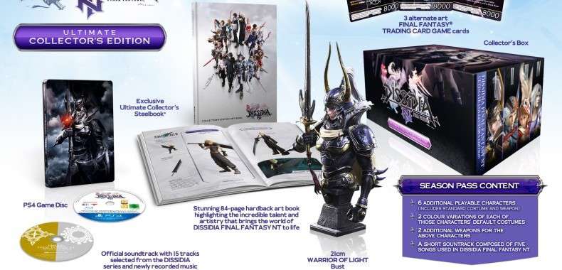 Rozwiązanie konkursu na edycję kolekcjonerską Dissidia Final Fantasy NT