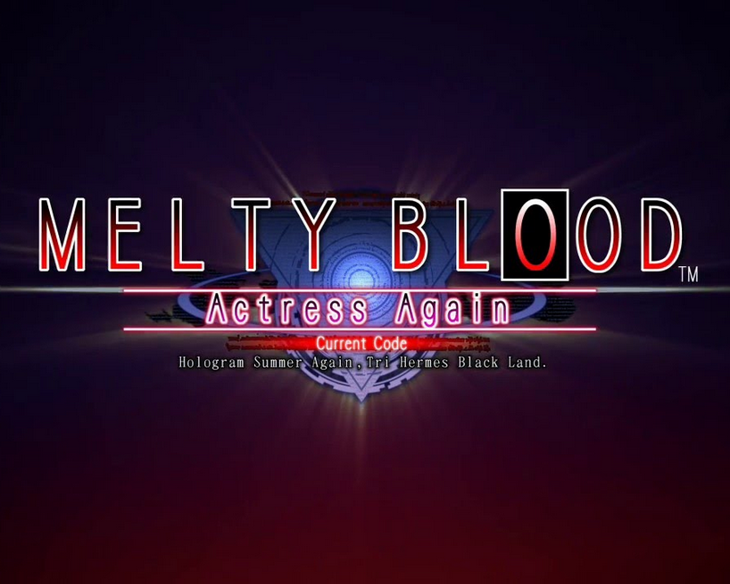 Melty Blood: Actress Again Current Code