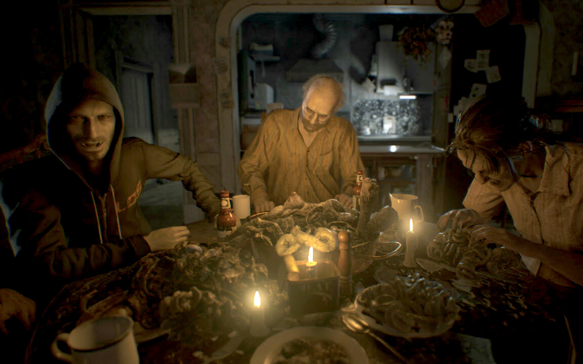 Obrzydliwa scena z Resident Evil 7 to pstryczek w nos Amerykanom: 