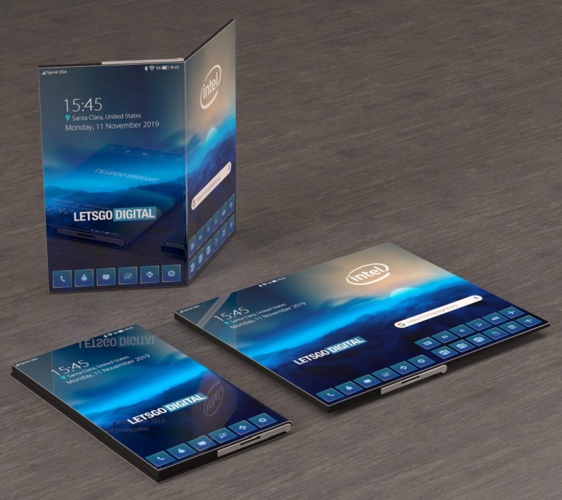 Intel opracowuje składany smartfon, który zmieni się w tablet PC