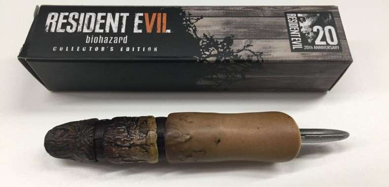 Resident Evil 7. Kolekcjonerski pendrive przypomina spalony palec albo…