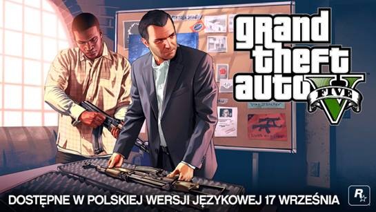 Grand Theft Auto V w języku polskim!